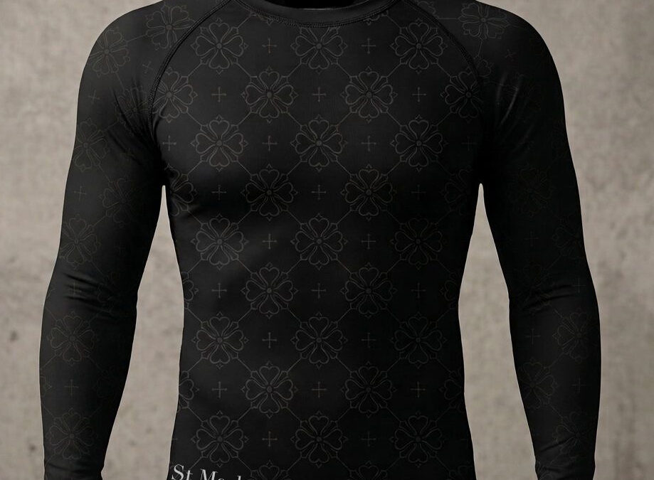 Pre-order: The Rose & Cross rashguard